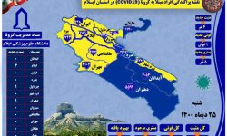  ۴ مورد جدید مبتلا به کرونا ویروس /  ۱ مورد فوتی