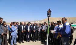 کشاورز:طرح گازرسانی به ۱۲ روستای هلیلان افتتاح و کلنگزنی شد