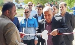 افتتاح مرکز فرماندهی و خودرو عملیاتی مدیریت بحران در تصفیه خانه آب شهر ایلام