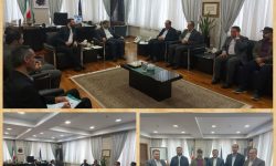 دیدار نماینده مردم حوزه جنوب ایلام در مجلس و مدیر کل فرهنگ و ارشاد اسلامی ایلام با وزیر فرهنگ و ارشاد اسلامی