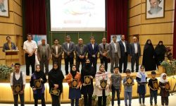12 دانش آموز مقاطع مختلف استان رتبه برتر نقاشی هوای پاک را کسب کردند