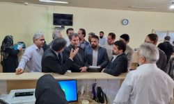 بازدید سرزده بازرس کل استان ایلام به مناسبت هفته قوه قضائیه از شهرداری منطقه یک شهر ایلام
