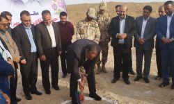 پروژه راه دسترسی بازارچه هلاله شمالی با اعتبار ۲۱ میلیاردتومان کلنگ زنی شد
