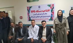 افتتاح دستگاه رادیو گرافی O.p.g بیمارستان شهدای زاگرس ایلام