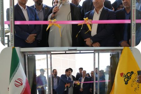 افتتاح ساختمان اداره گاز شهرستان ایوان در هفته دولت