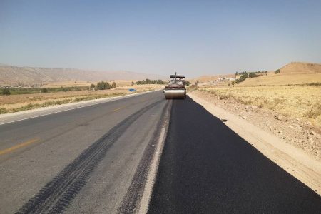 آغاز عملیات بهسازی و روکش آسفالت محور پلیس‌راه شباب – پل سیمره