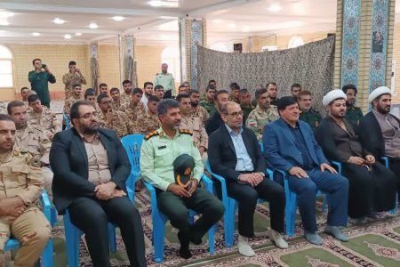 مراسم گرامیداشت روز سرباز نیروهای مسلح شهرستان مهران در یادمان ایثار و شهادت قلاویزان برگزار شد