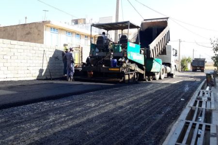 اجرای عملیات آسفالت دو روستای شهرستان ایوان با اعتباری معادل ۶۵ میلیارد ریال