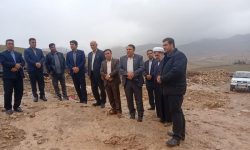 کلنگزنی پروژه بهسازی راه عشایری شلهکش همزمان با دهه فجر