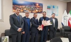دیدار مدیر شعب بانک صادرات استان با مدیرعامل پتروشیمی ایلام