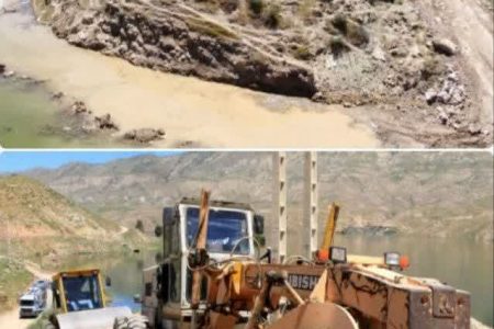 مسیر جایگزین روستاهای عرب‌رودبار در سیروان در حال احداث است